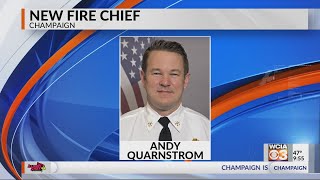 City of Champaign names new Fire Chief [upl. by Arhna]