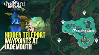 Hidden Teleport Waypoint at Jademouth Chenyu Vale  World Quests amp Puzzles Genshin Impact [upl. by Skipton]