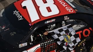 Hornish wins in Iowa in first NASCAR race of 2016 [upl. by Sari549]