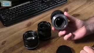 A prueba Objetivo Contax Carl Zeiss 135mm f28 en video [upl. by Dorrie299]