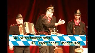 Die Altneihauser 34 beim Nordgautag 2018 in Wiesau  Der oberpfälzer Dialekt [upl. by Elleryt]