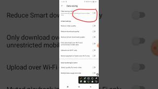 YouTube me data saving enable kaise kareHow to data saver kaise karen datasaveryoutubedatashort [upl. by Der]