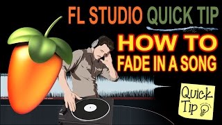 How to fade in or out a song in FL Studio 20 [upl. by Harper]