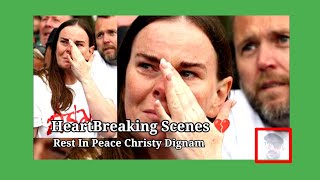 christy dignam funeral Heartbreaking scenes 💔  Christy dignam last Journey [upl. by Earl]