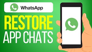 How To Backup  Restore WhatsApp Chat 2024  Easy Method [upl. by Bate]