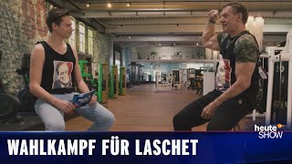 Fabian Köster trifft Armin Laschets größten Fan Und Ralf Moeller  heuteshow vom 23042021 [upl. by Bale]