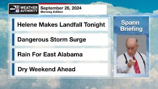 James Spanns Morning Briefing  Thursday 92624 [upl. by Novhaj]