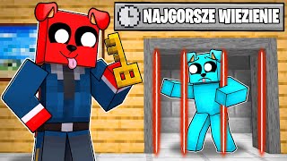 ZAMKNĄŁEM KOLEGĘ w NAJGORSZYM WIĘZIENIU w Minecraft [upl. by Raffo]