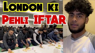 FIRST IFTAR IN LONDON MASJID 🇬🇧 [upl. by Senoj827]