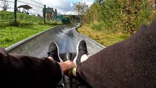 Sommerrodelbahn Winterberg Erlebnisberg Kappe klassische Rodelbahn in Winterberg onridePOV [upl. by Dorcus]