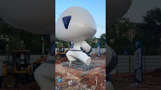 Factory Direct Sale Large Scale Stainless Steel Cartoon Sculpture for Plazas [upl. by Demaria]