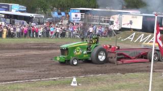 3500kg Pro Stock  2nd DM Tractor Pulling 1 [upl. by Dudden]