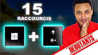 15 RACCOURCIS CLAVIER INCROYABLES À CONNAITRE SUR WINDOWS COURS INFORMATIQUE DÉBUTANT SÉNIOR [upl. by Ecela]