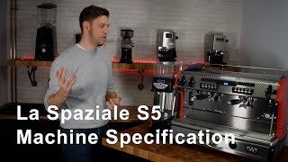 La Spaziale S5 Commercial Coffee Machine [upl. by Sneed]