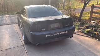 04 Mustang GT boosted with Comp 268h cams [upl. by Targett586]