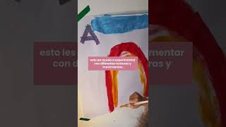 🎨 ¡Descubre los Beneficios de Pintar con Pinceles para la Motricidad Fina 🖌️ motricidadfina [upl. by Lirrad]