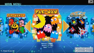 Namco Museum Switch OST  Game Select Menu EXTENDED [upl. by Anilys]