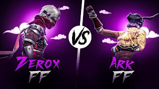 Zerox FF🇳🇵 Vs ARK FF🇮🇳  Fight of Old Rivals in 2024😈🔥 [upl. by Marozas]