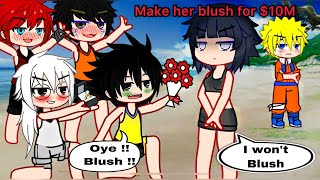 “Make Her Blush for 10M ✅”  Gacha Club mini movie  Naruto [upl. by Blumenfeld]