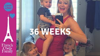 36 WEEKS PREGNANT BUMPDATE  MY BREECHED BABY TURNED [upl. by Nessnaj]