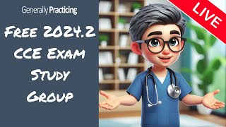 RACGP CCE Study Group Livestream  Oct 9 2024  Generally Practicing  20242 LS2 [upl. by Llirrehs]