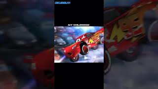 OLD MEMORIES 😭shorts disneypixarcars automobile fastandfurious cars4 lightiningmcqueen [upl. by Inaffit]