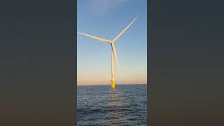 POWER ON ⚡ Vineyard Wind 1 the first commercial offshore wind farm in the USA is out and running [upl. by Safko100]