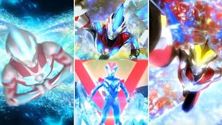 Ultraman Ginga All Transformation And Forms GingaVictory  Ginga victoryVictory knight [upl. by Orvas61]