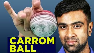 How To Bowl The Carrom Ball Like R Ashwin [upl. by Yarazed]