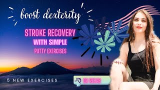 🥰Boost Dexterity with Simple Putty Exercises After Stroke [upl. by Meghann]