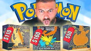 Are Elite Pokemon Boxes REALLY Worth It [upl. by Irahk431]