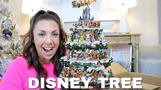 EPIC DISNEY CHRISTMAS TREE BRADFORD EXCHANGE  THE WONDERFUL WORLD OF DISNEY TREE [upl. by Lalib538]