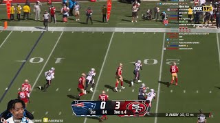 FlightReacts Patriots vs 49ers  2024 Week 4 Highlights [upl. by Ojillib]