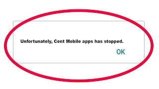 How to Fix Cent Mobile Unfortunately Has Stopped Problem Solution in Android [upl. by Aidnis590]