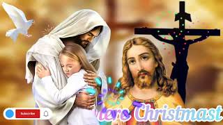 New happy christmas jesus songchristmas happy songs new jesus video 2023 [upl. by Ahsiemaj]