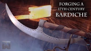 Forging a 17th Century Bardiche  Historical Build [upl. by Demott]