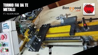 Tornio fai da te metalli  DIY metal lathe [upl. by Chlores847]