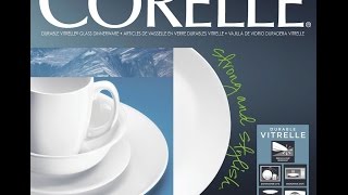 UNBOXING Corelle Livingware Winter Frost White Dinnerware Set [upl. by Hasty]