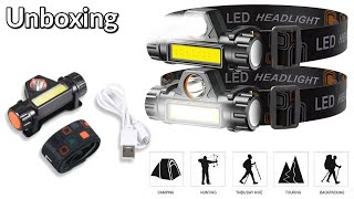 I Found the BEST Rechargeable COB LED Headlamp for Outdoor Adventures [upl. by Kcirneh143]