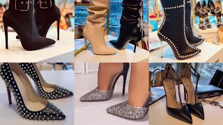 Black boots and pumps with heels viralvideo foryou [upl. by Lennej]