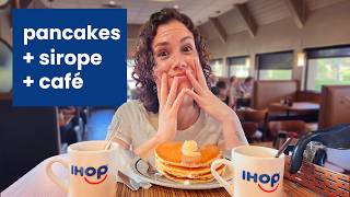 ¡Desayuno en IHOP 🥞Nuestro Primer Amor por la Comida Americana  Por qué es tan FAMOSO [upl. by Iramat474]