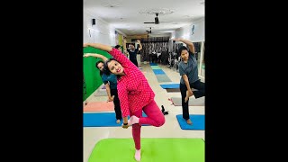 हर प्रकार का योगाभ्यास सीखियेLearn and do Yoga every day for healthMorning live with Dr Sandhya [upl. by Ailene882]