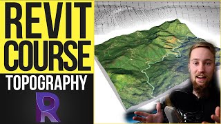 Revit Topography Tutorial  How to Model Site Terrain Toposurface  Intermediate Revit Course 01 [upl. by Neeruam869]