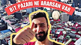 KAYSERİ BİT PAZARI BURDA YOK YOK NE ARARSAN VAR BİT PAZARI VLOG [upl. by Survance497]