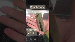 Benchmade Adamas 275FE edc benchmade NeverQuitQuitting Cruwear Subscribe [upl. by Araccat]