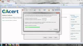 Crear un Certificado digital con CACERT y Utilizarlo en thunderbird [upl. by Assillam30]