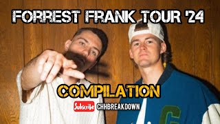 Forrest Frank 2024 TOUR Compilation [upl. by Judon236]