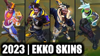 This is a PERFECT Side Character ft IRL Ekko  ARCANE Ekko Analysis [upl. by Eladnek917]