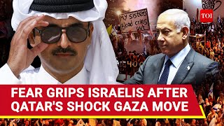 Israelis Cry In Fear After Qatars Big Gaza Move Bibi Escobar You Failed  Tel Aviv Erupts [upl. by Lawson270]