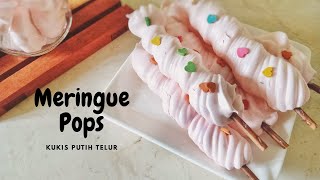 Meringue Pops Meringue Recipe [upl. by Chancey483]